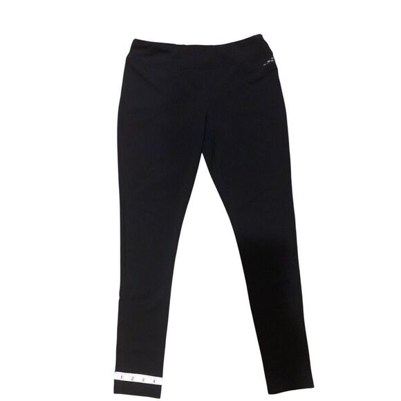 BCG black slim mid rise skinny leg leggings size M - Picture 5 of 10